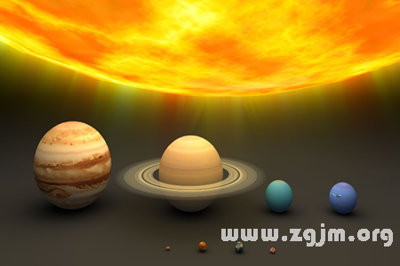 占星看太陽和行星的年運行周期_十二星座