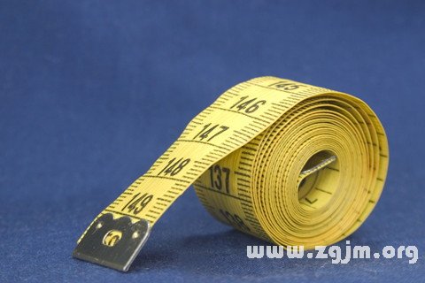Dream of tape measure tape