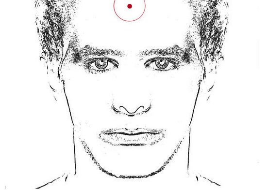 The position of graphic facial 30 mole and fate