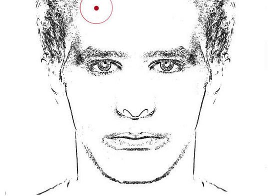 The position of graphic facial 30 mole and fate