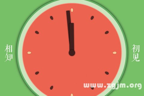 Dream of the melon clock