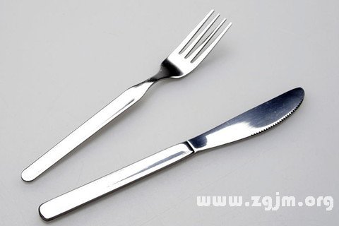 Dream of a knife and fork