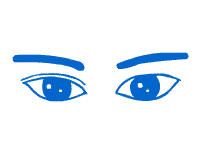 Physiognomy illustration: 07, eyes _ to visit fortune-teller accomplishment