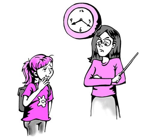 十二星座上課遲到的理由_十二星座