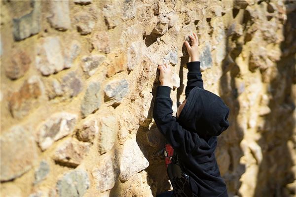 夢到了在牆上走有什麼含義_周公解夢