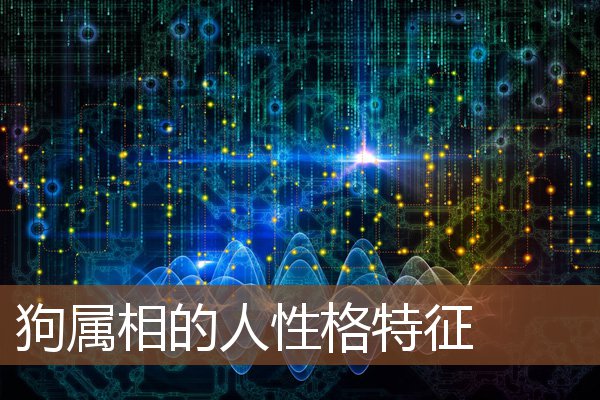 狗屬相的人性格特徵_十二生肖