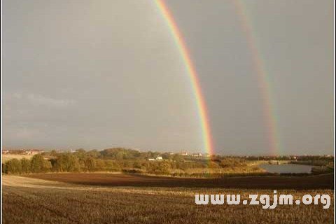 Two rainbow dream