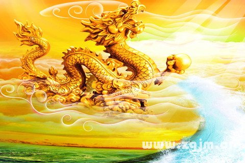 Dream of golden dragon