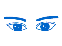 Physiognomy illustration: 07, eyes _ to visit fortune-teller accomplishment