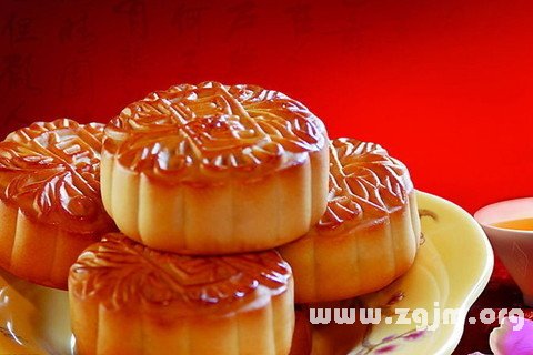 Dream of moon cakes to eat moon cakes