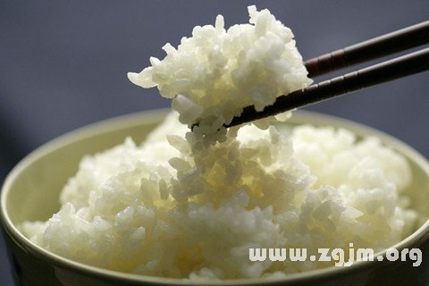 Dream of eating rice