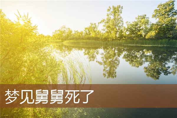 夢見舅舅死了_周公解夢