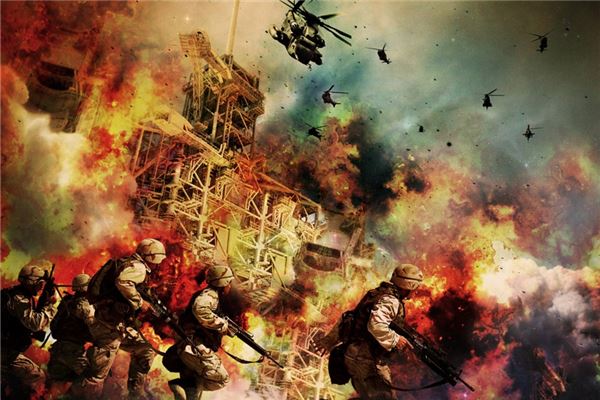 夢見戰爭場面_周公解夢