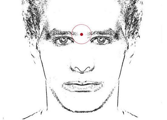 The position of graphic facial 30 mole and fate