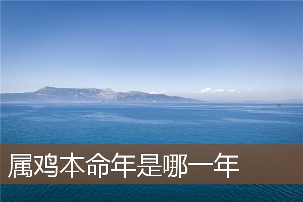 屬雞本命年是哪一年_十二生肖
