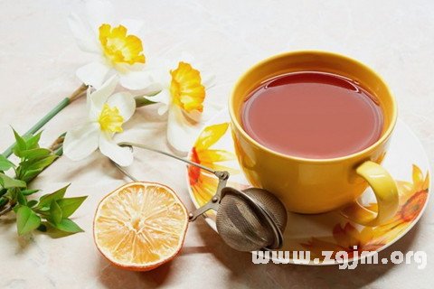 Dream of drinking tea