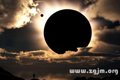 Dream of a solar eclipse