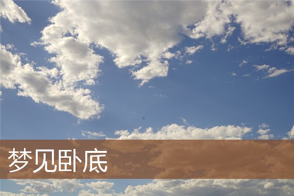 夢見臥底_周公解夢