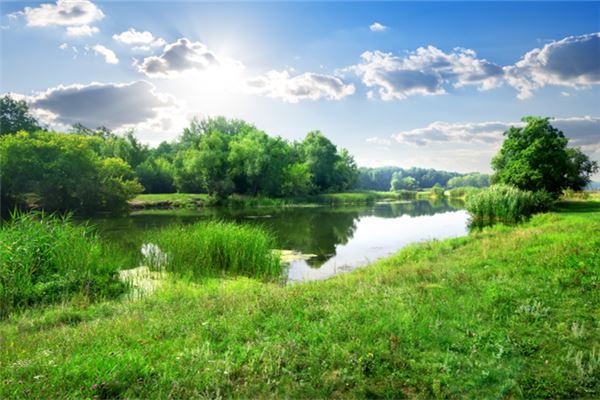 夢見小河_周公解夢