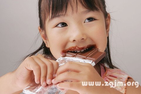 Dream of eating chocolate