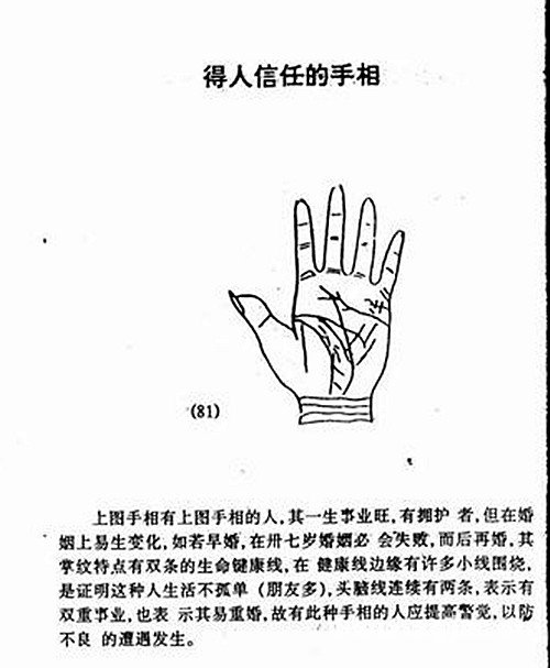 Trust palm diagram